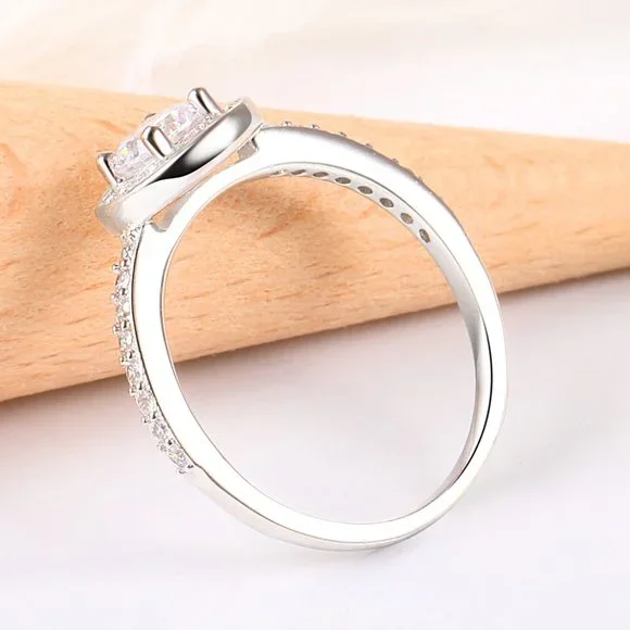 New 925 silver ring for women, size 6-9 - Picture 5 of 8